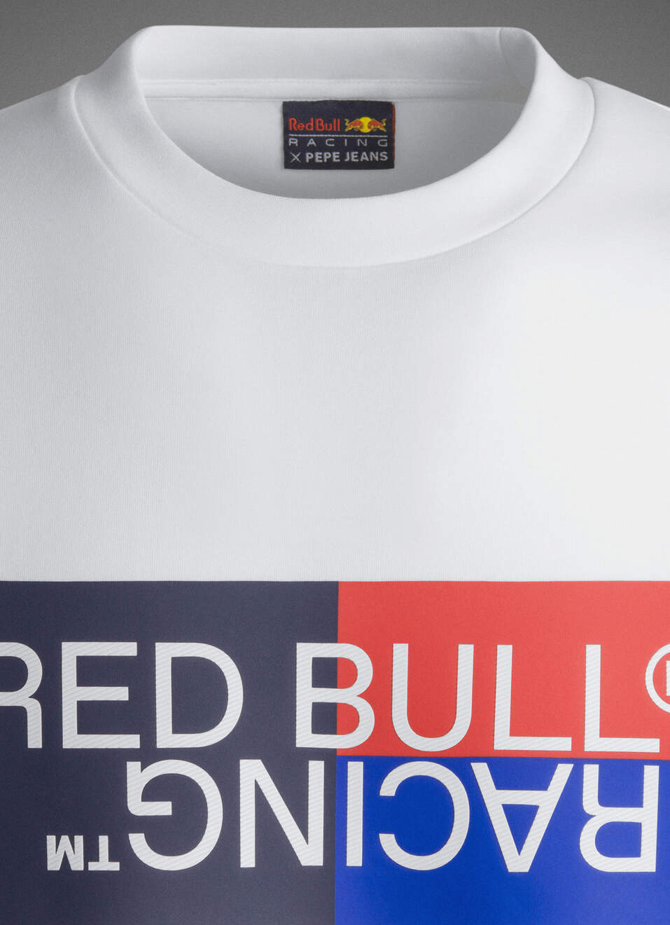 Red Bull Racing X Pepe Jeans Unisex Colour Block Graphic Crew, , large image number 6