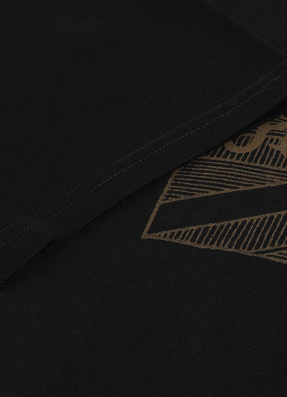 Men Black Slim Fit Graphic T-shirt, , large image number 3