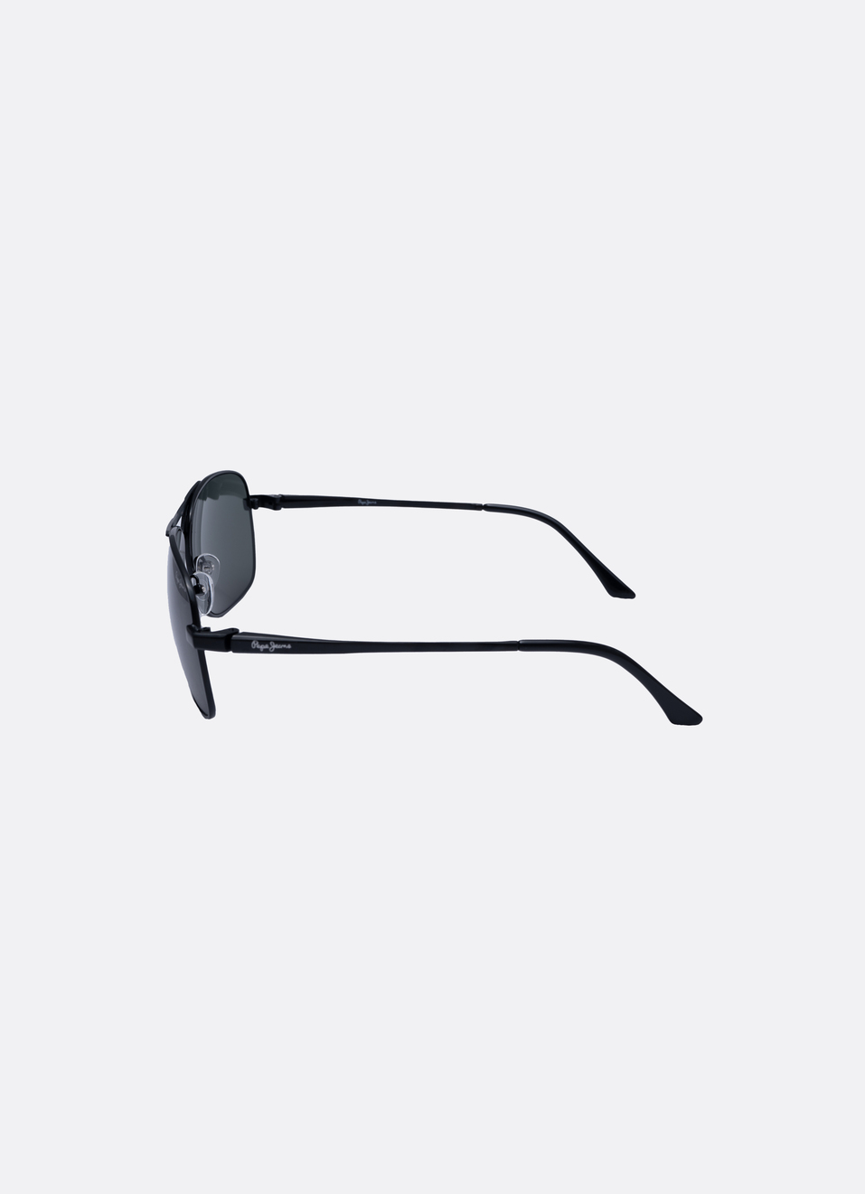 Retro Black Uv-protected Rectanglar Sunglasses, , large image number 3