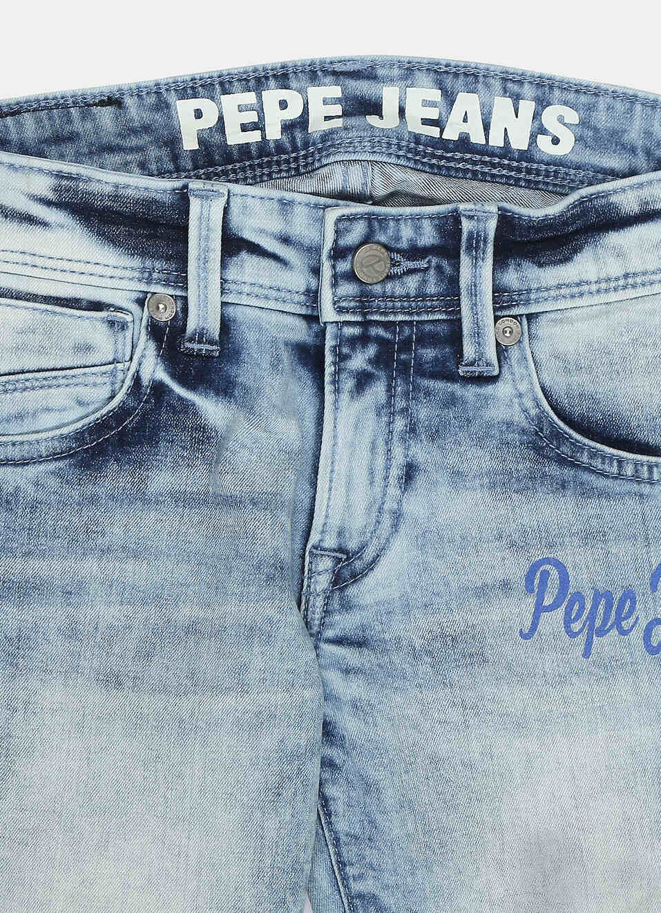 Cashed Mid Waist Slim Fit Denim, , large image number 2