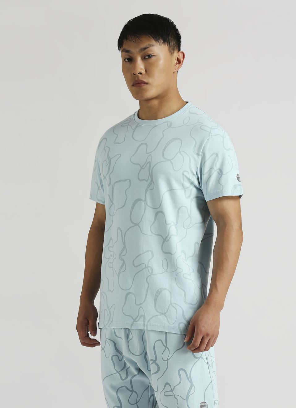 Green All Over Print Short Sleeve T-shirt, , large image number 3