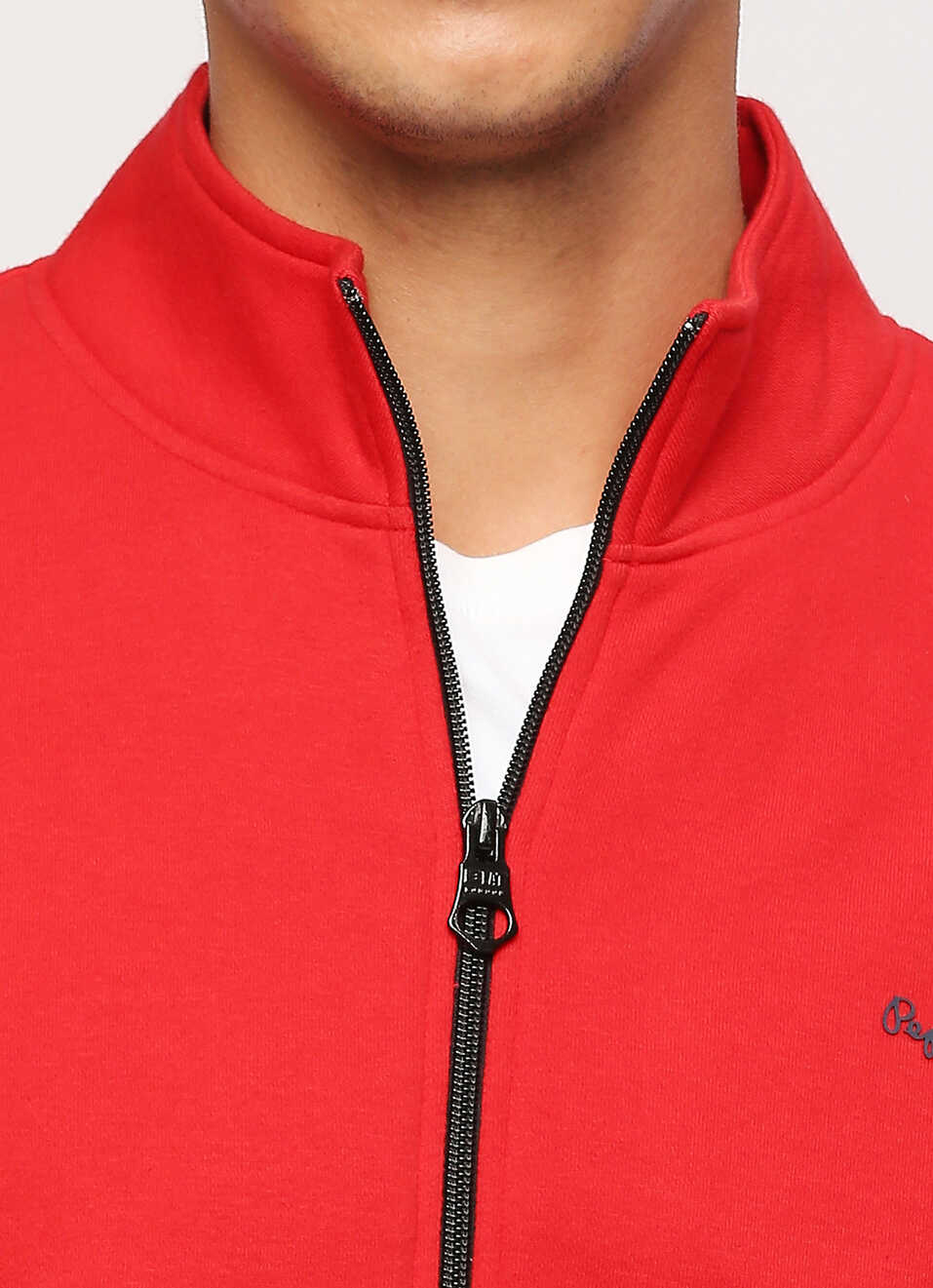 Red Typographic Print Full Sleeve Sweatshirt, , large image number 4