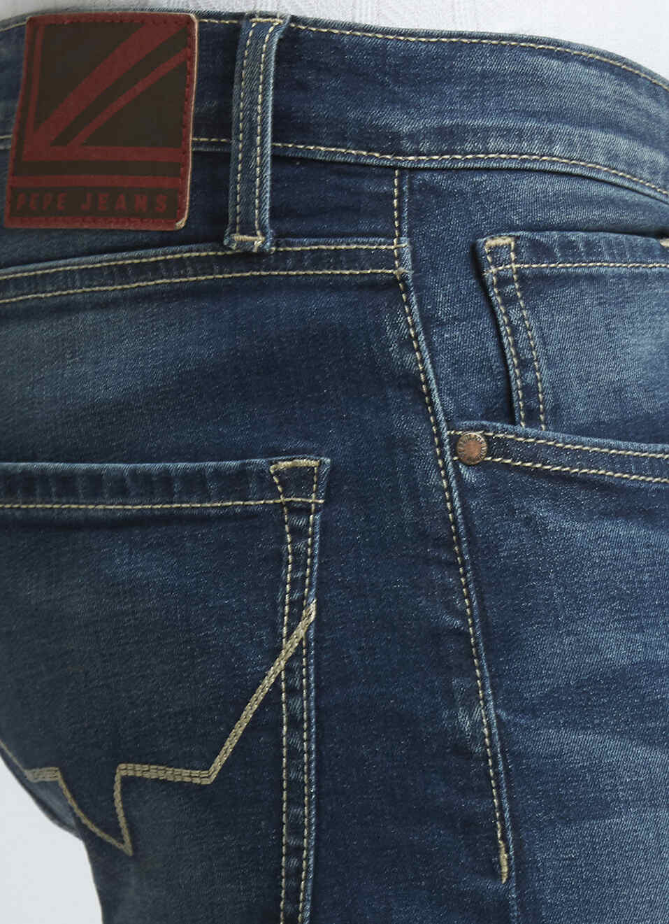 Danial Green Cast Low Rise Tapered Jeans, , large image number 4