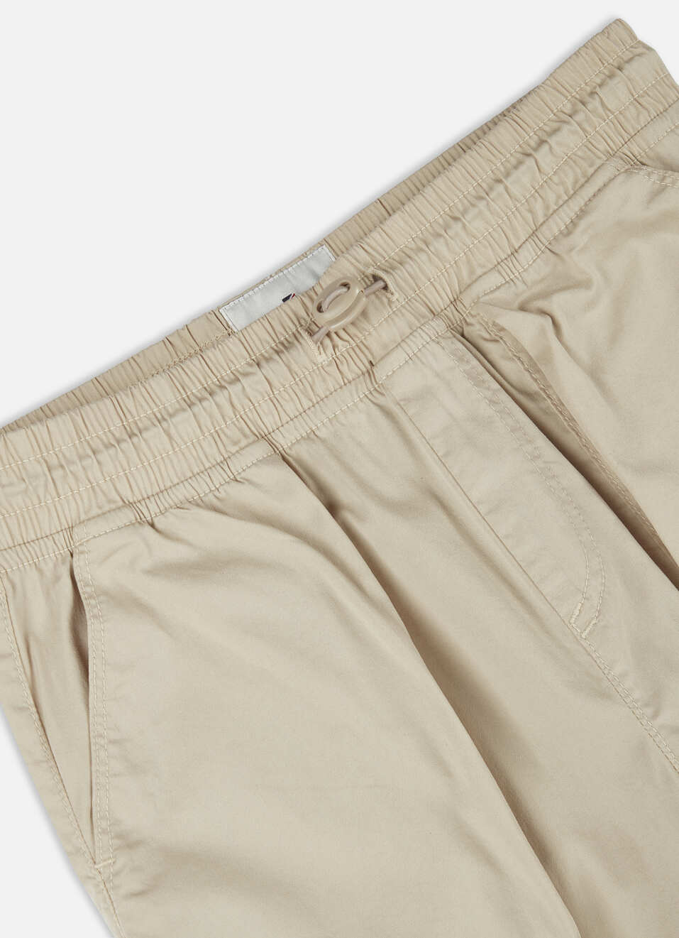 Boys Beige Mid Rise Stretch Pants, , large image number 2