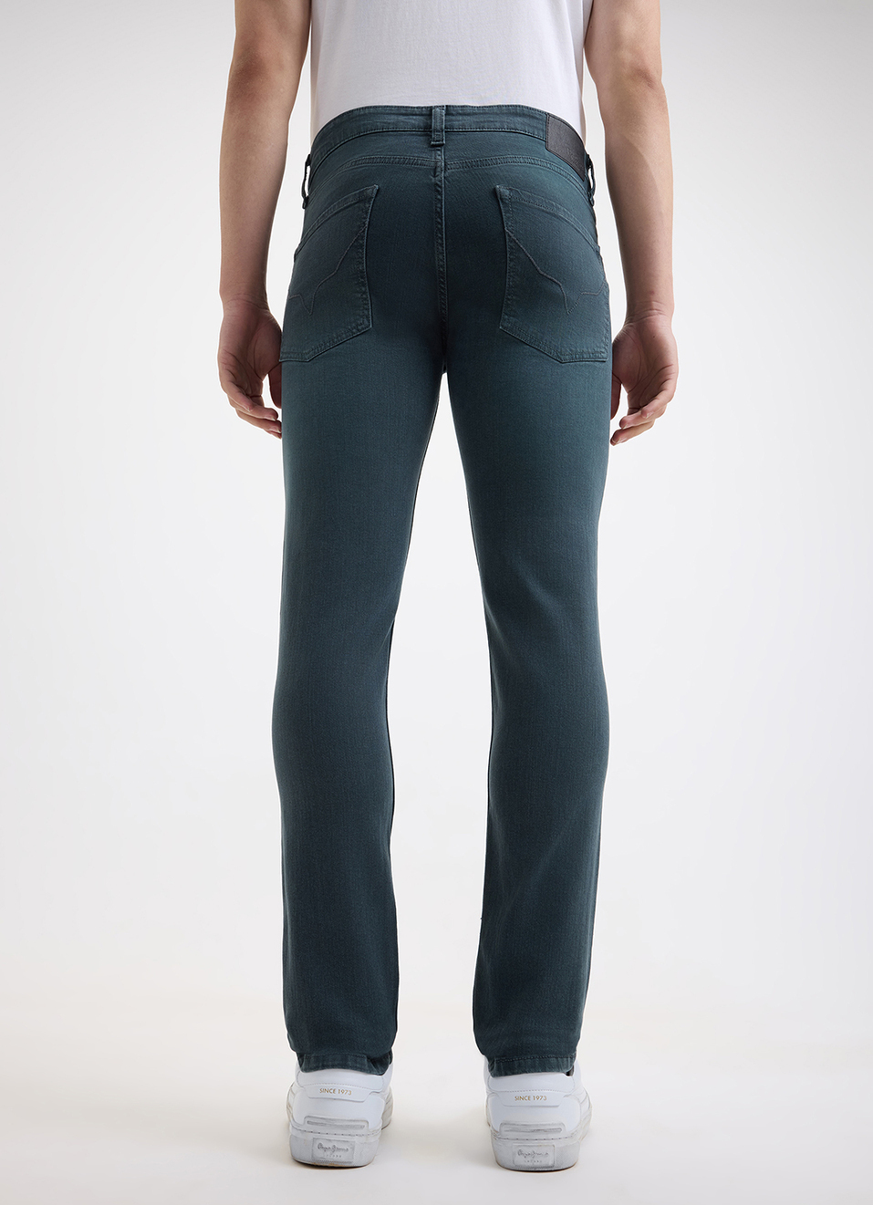 Men Grey Slim Fit Mid Rise Jeans , , large image number 3