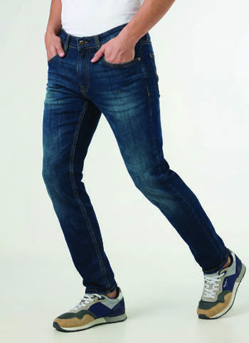 Men Blue Low Rise Slim Fit Stretchable Jeans