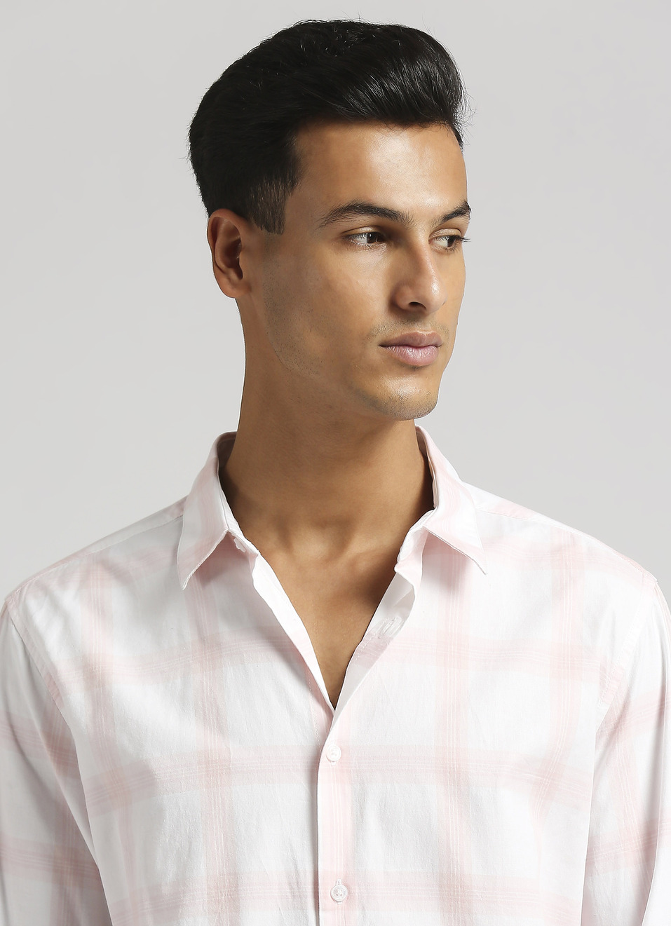 Pink Broad Checks Premium Long Sleeve Shirt, , large image number 4