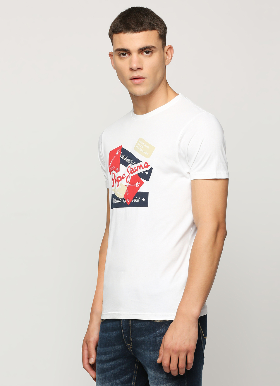 Printed Short Sleeve Tee, , large image number 3
