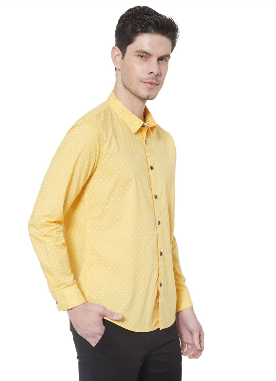 Timeo Minimal Printed Shirt, , large image number 6
