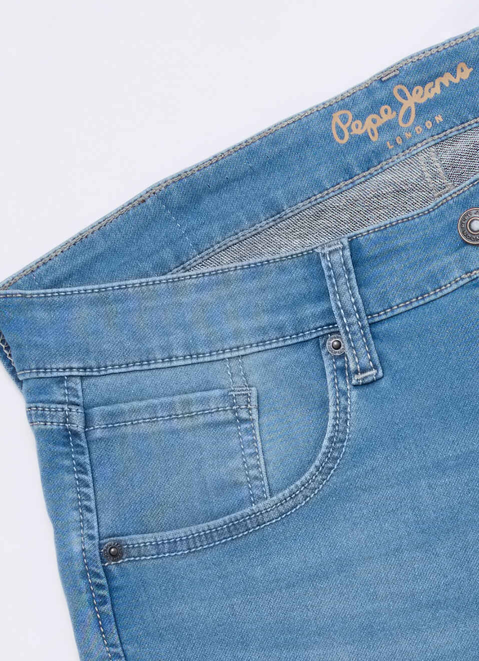 Men Blue Slim Fit Mid Rise Stretchable Denim Shorts, , large image number 6