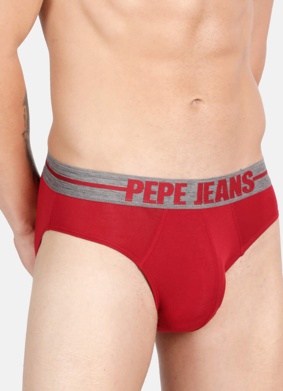 Salsa Red Solid Briefs, , large image number 6