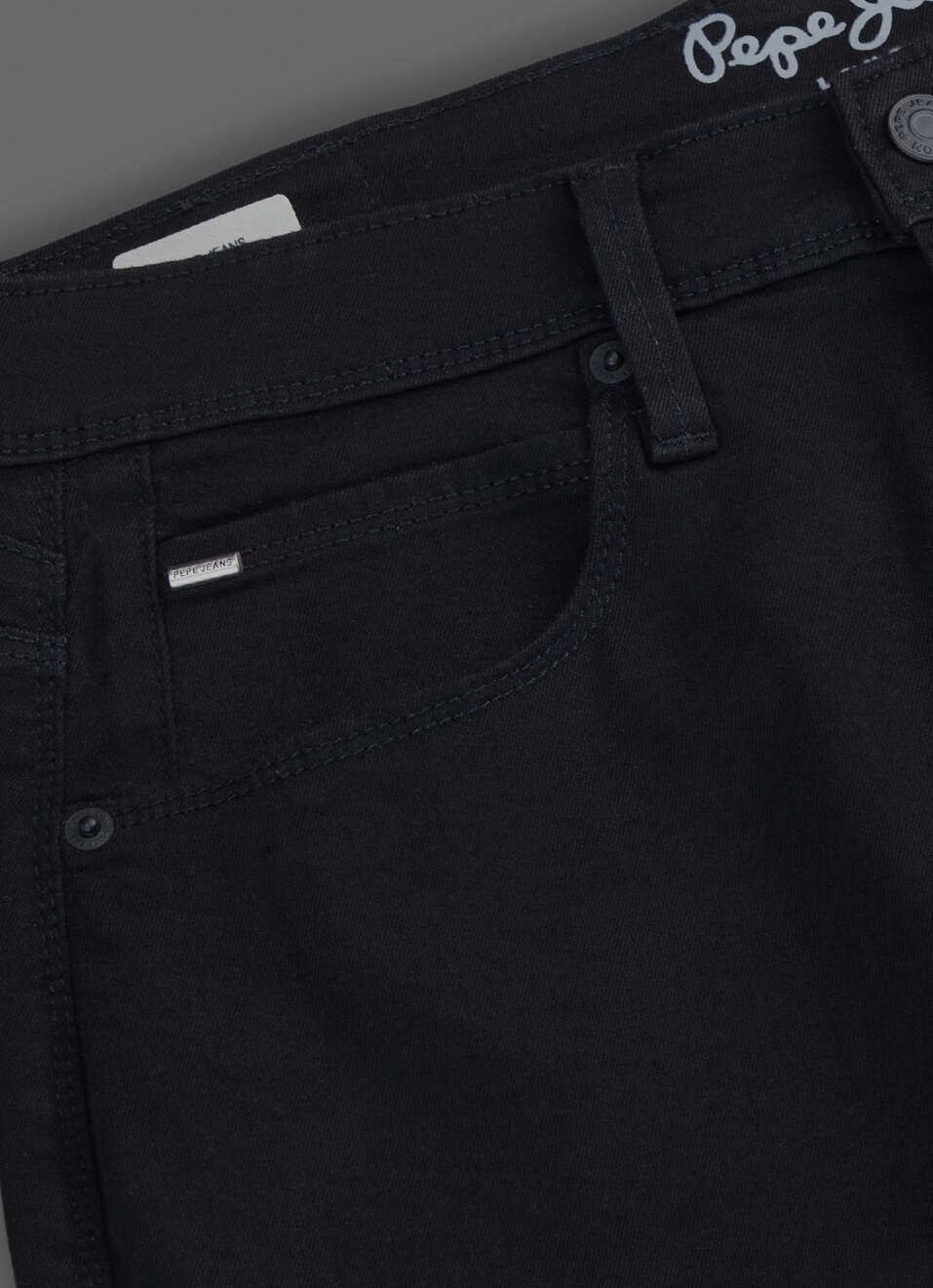 Men Black Straight Fit Mid Rise Stretchable Jeans, , large image number 5