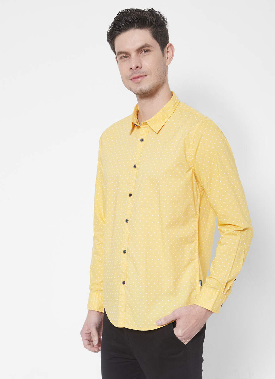 Timeo Minimal Printed Shirt, , large image number 3