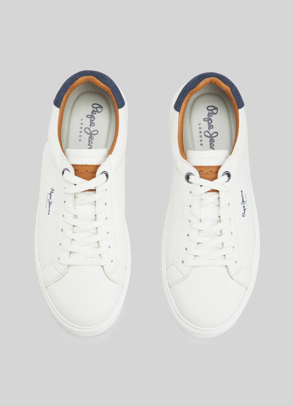 Yogi Original White Cup Sole Sneakers, , large image number 3