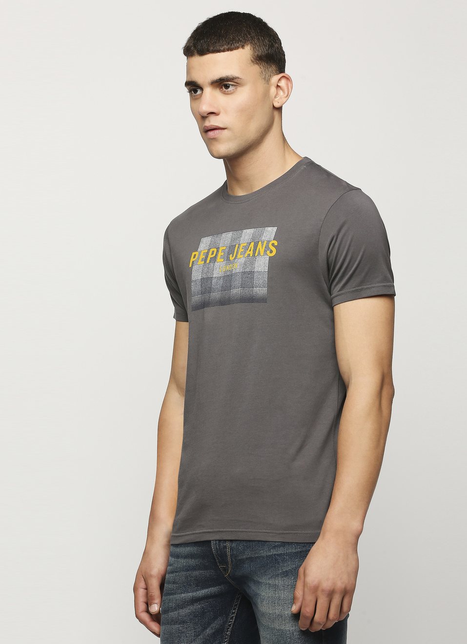 Burgundy Printed Short Sleeve Tee, , large image number 3