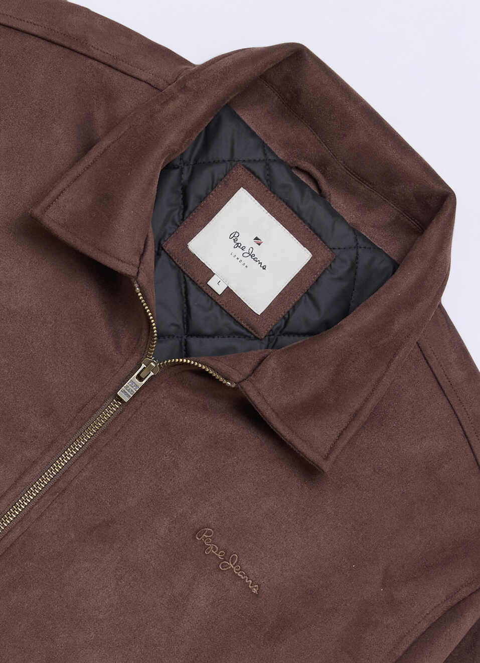 Men Brown Solid Long Sleeve Jacket, , large image number 6