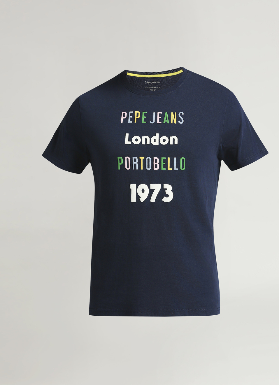 Navy Brand Detail Puff Graphic Print Short Sleeve T-shirt, , large image number 6