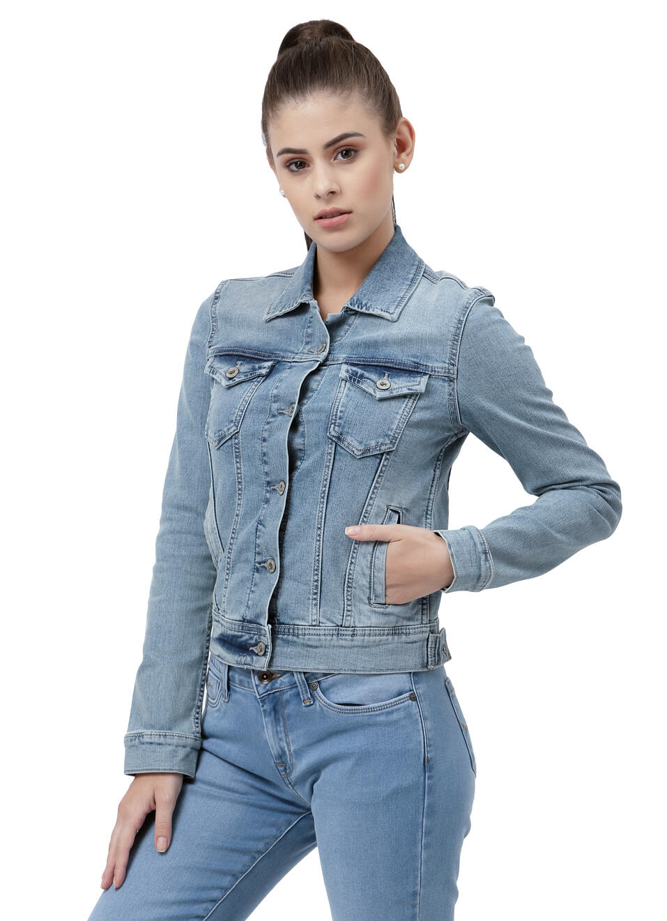 Gracee Trucker Jacket, , large image number 2