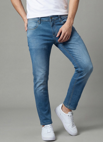 Oliver Blue Mid Rise Skinny Jeans