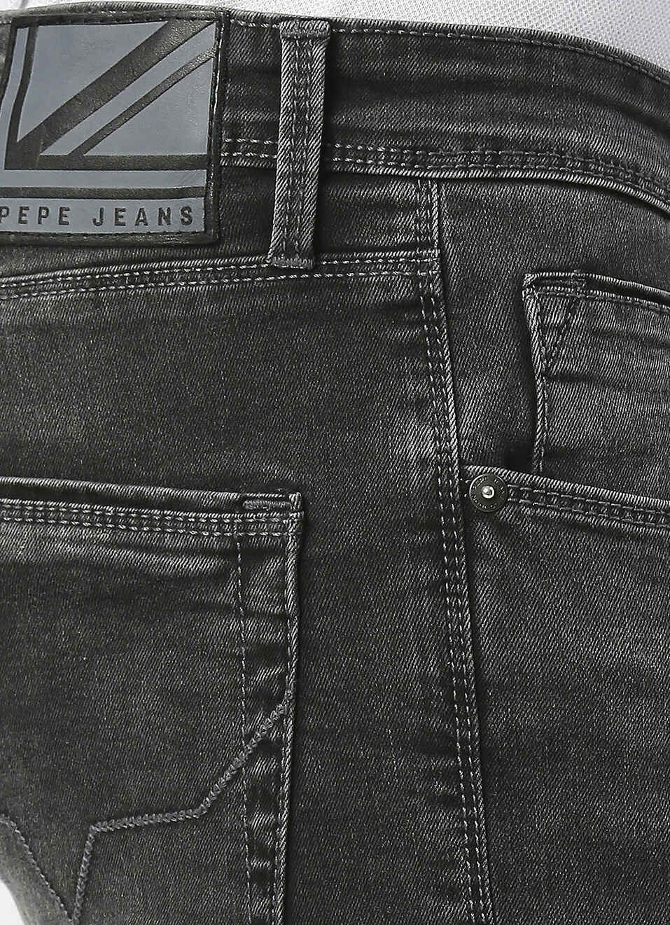 Tapered Vapour Tapered Fit Low Waist Jeans, , large image number 4