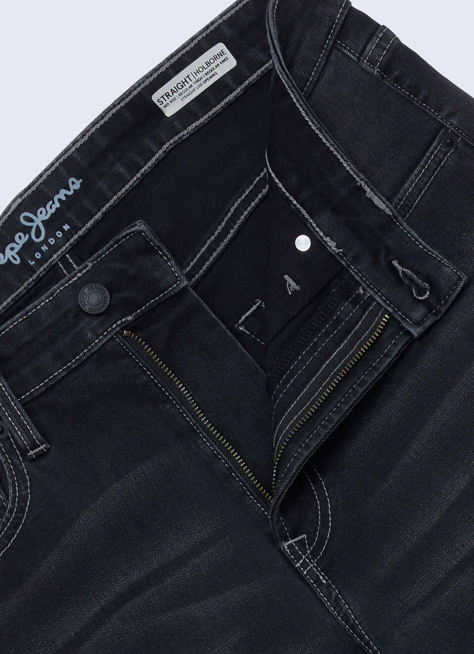 Men Black Stretchable Jeans, , large image number 6
