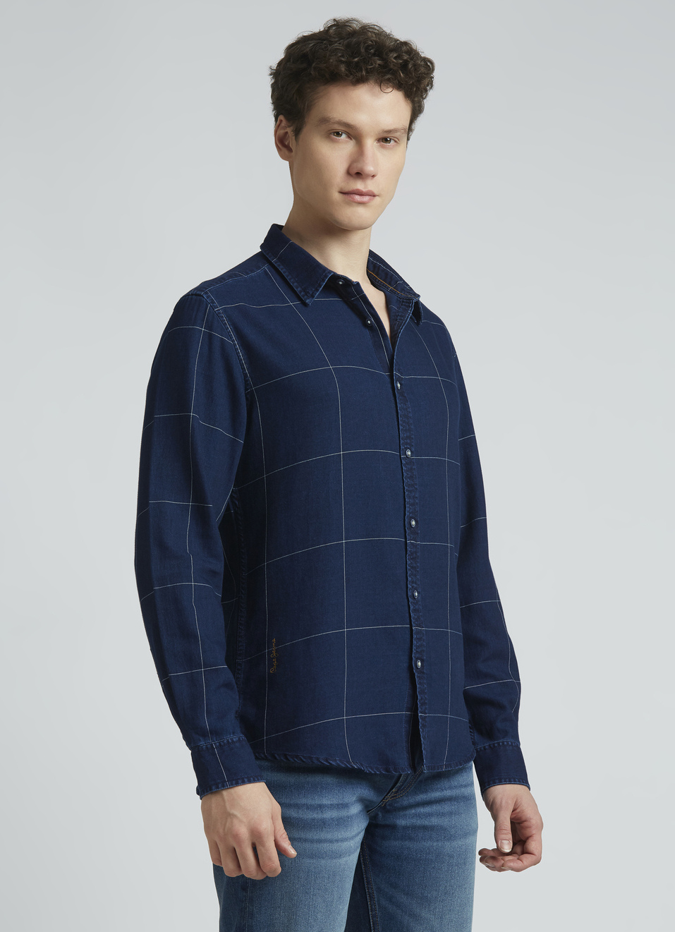 Blue Big Checks Full Sleeve Shirt, , large image number 3