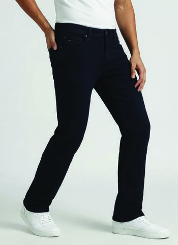 Vapour Dark Blue Mid Rise Slim Fit Powerflex Jeans