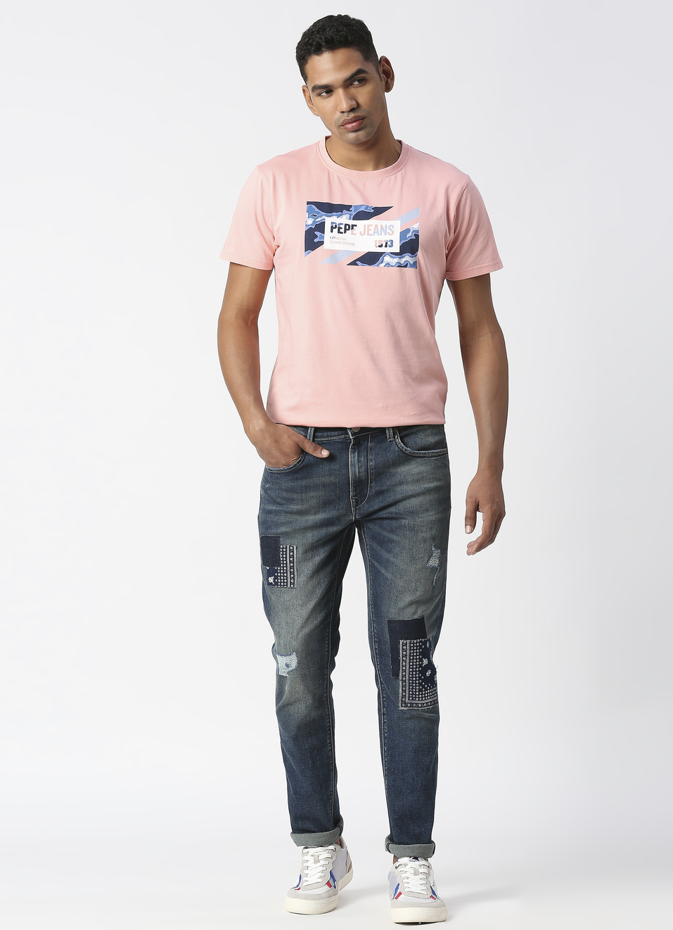 Vapour Slim Fit Mid Waist Jeans, , large image number 0