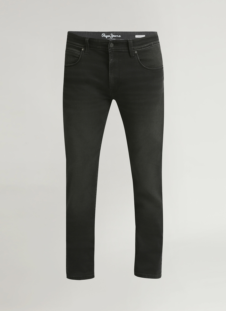 Vapour Black Mid Rise Slim Fit Jeans, , large image number 5