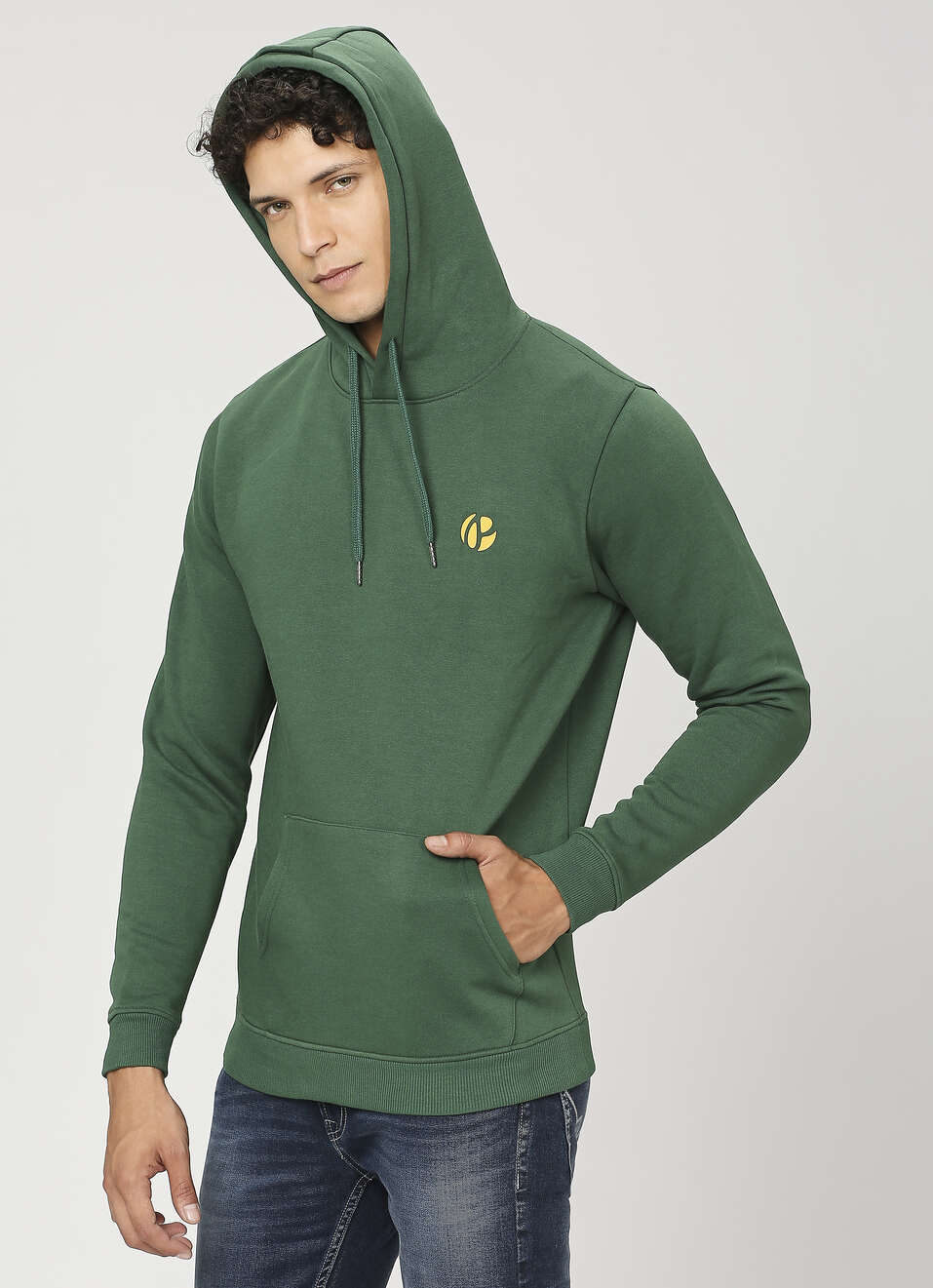 Fleece Full Sleeve Hoodie Sweatshirt, , large image number 3