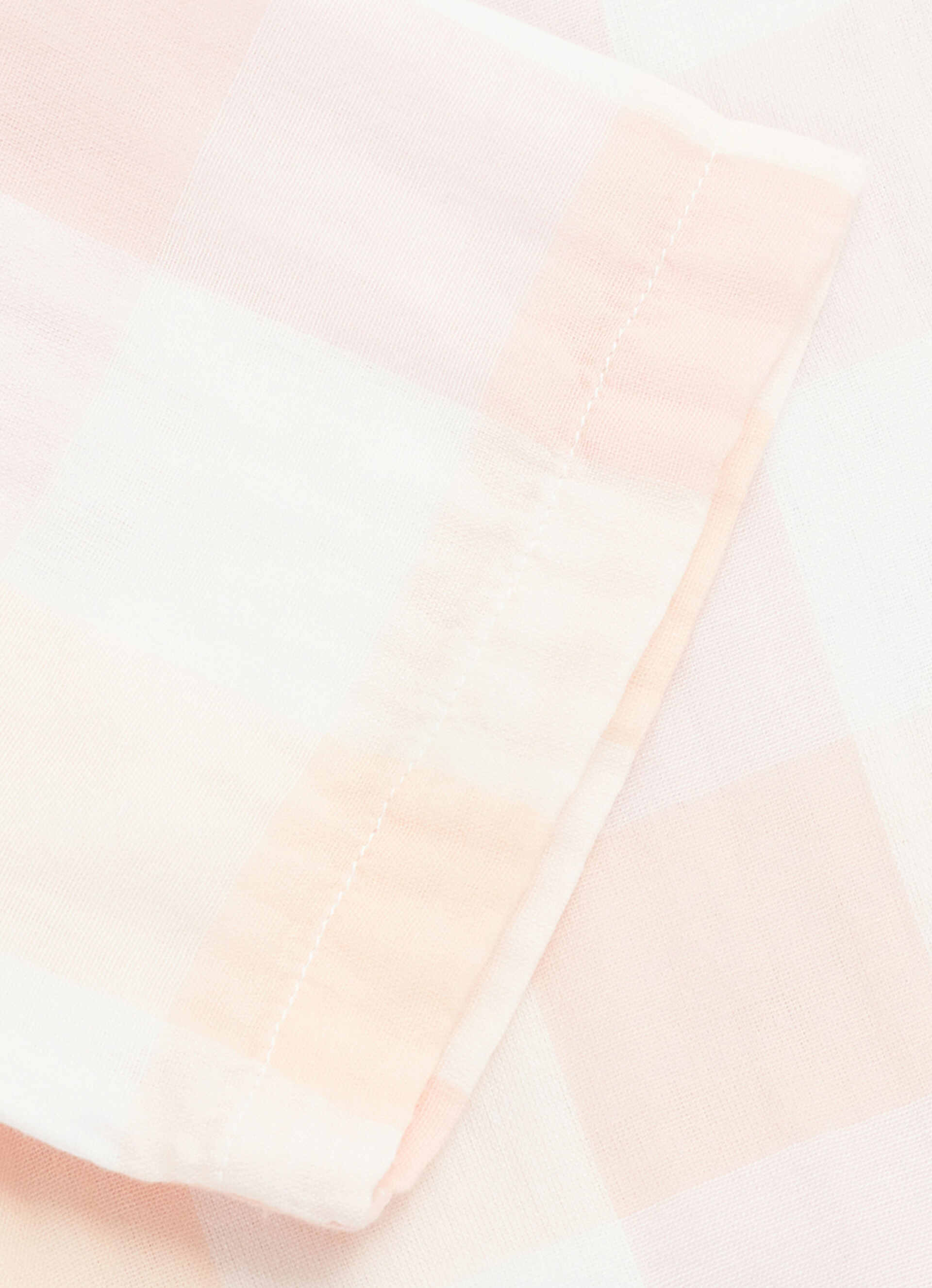 Men Peach Checked Regular Fit Shirt, , large image number 8