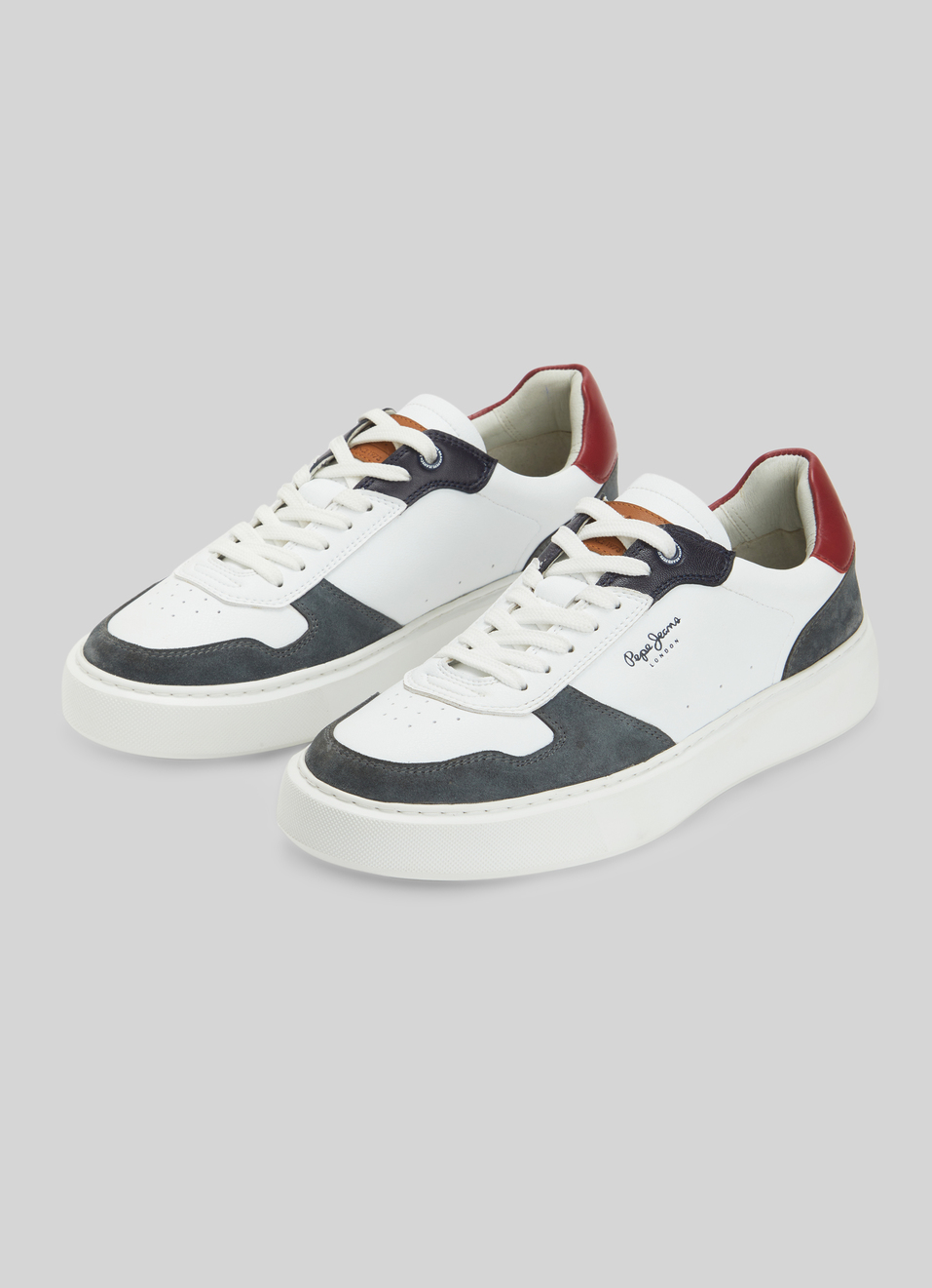 Yogi Street Grey Cup Sole Sneakers, , large image number 1