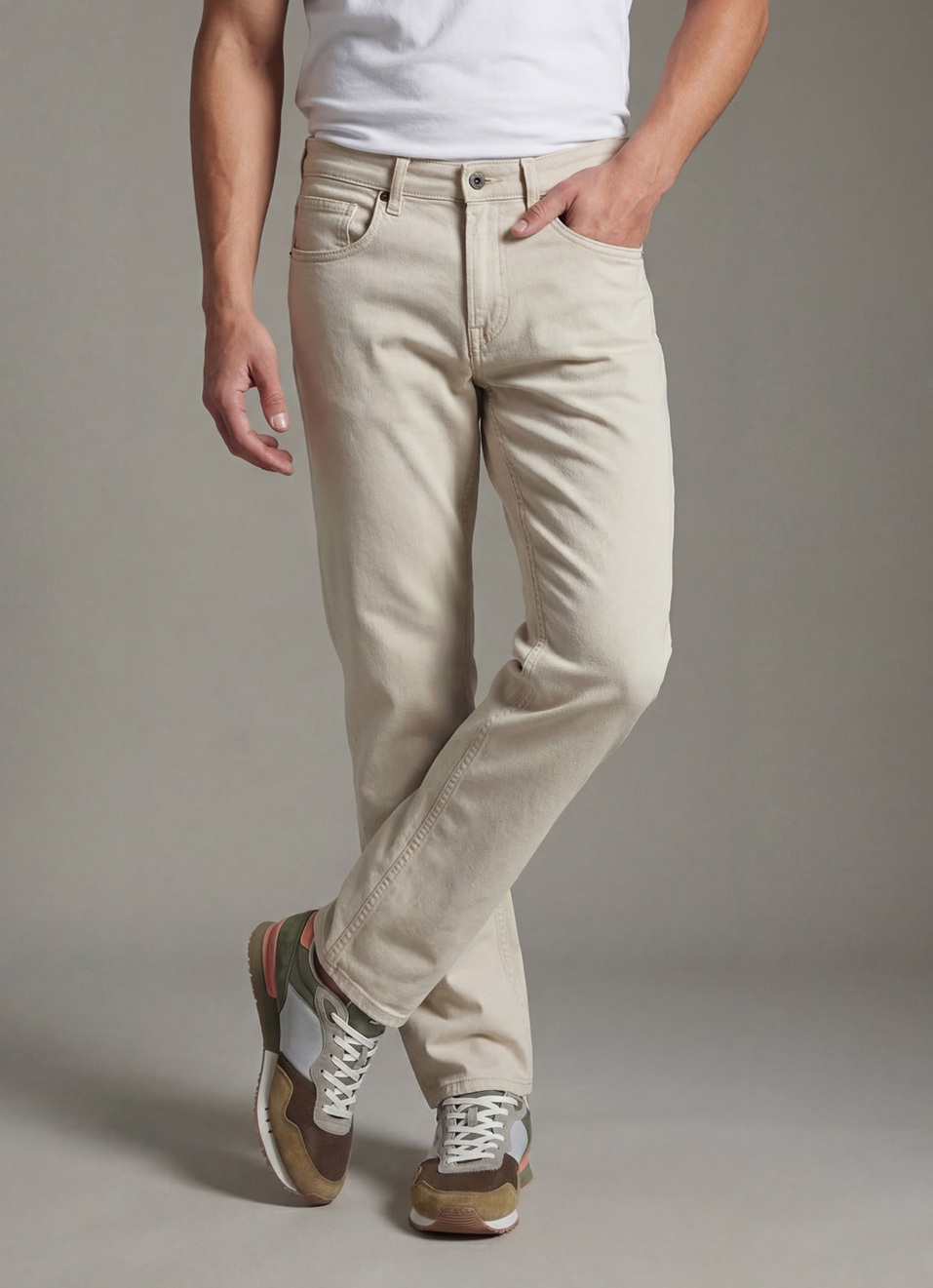 Women Pink Mid Rise Cargo Pants, , large image number 0
