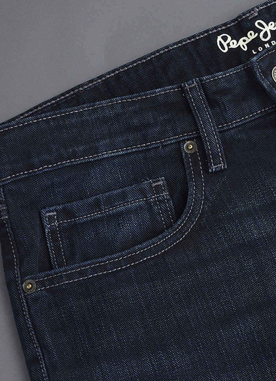 Men Blue Medium Used Relaxed Fit Mid Rise Jeans, , large image number 5