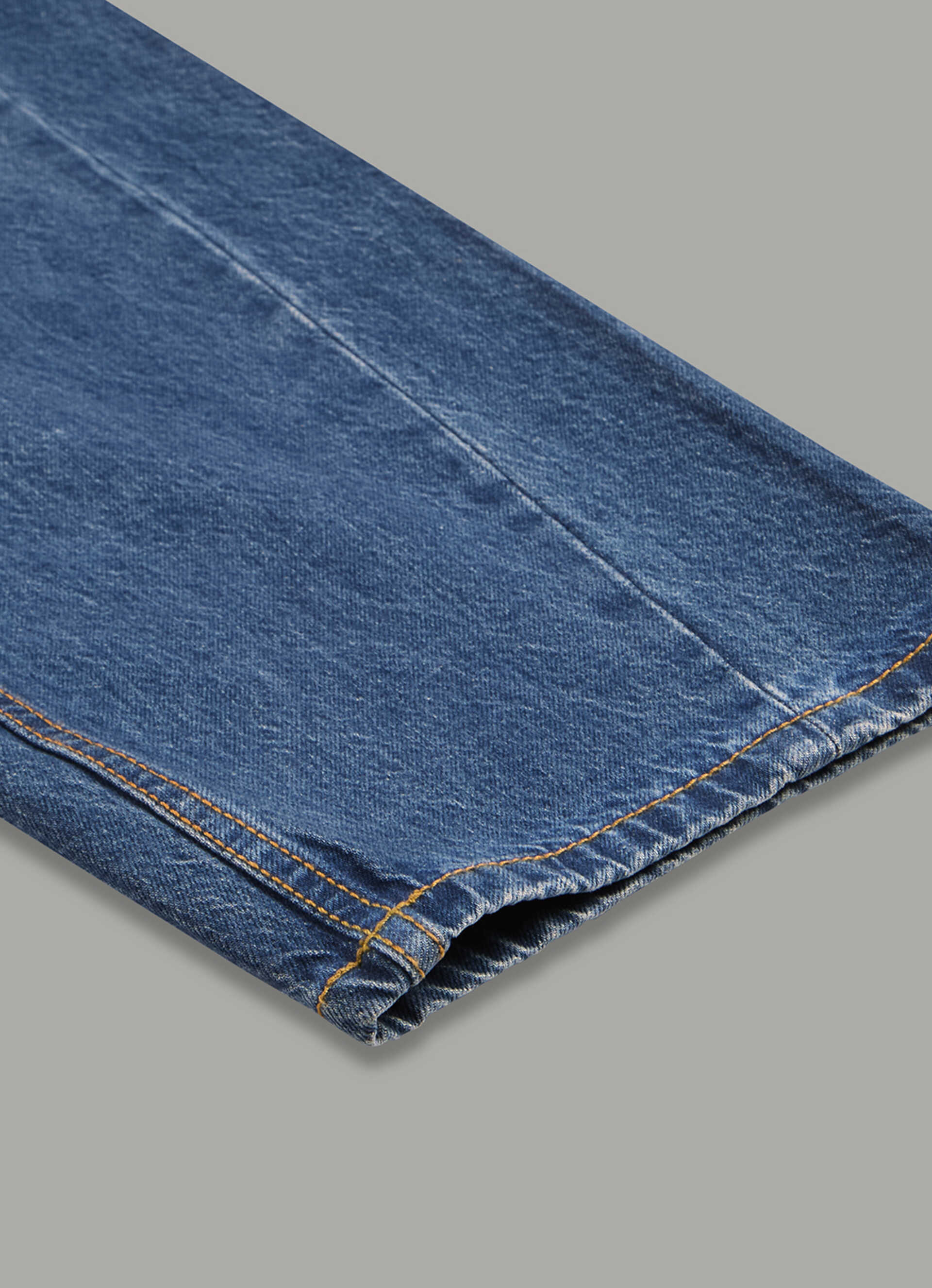 Men Blue Mid Rise Tapered Jeans, , large image number 8