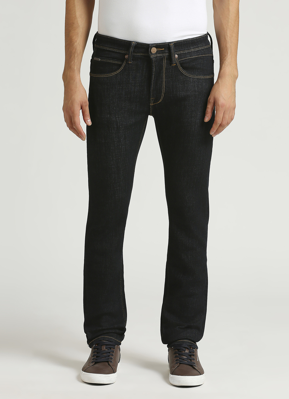 Vapour Raw Mid Rise Slim Fit  Jeans, , large image number 2