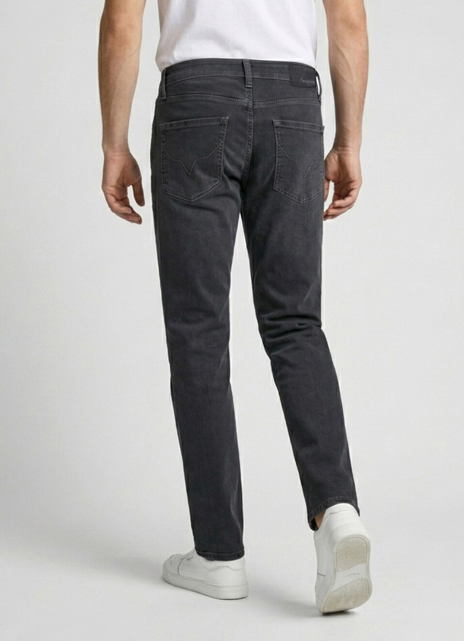 Men Grey Stretchable Jeans, , large image number 3