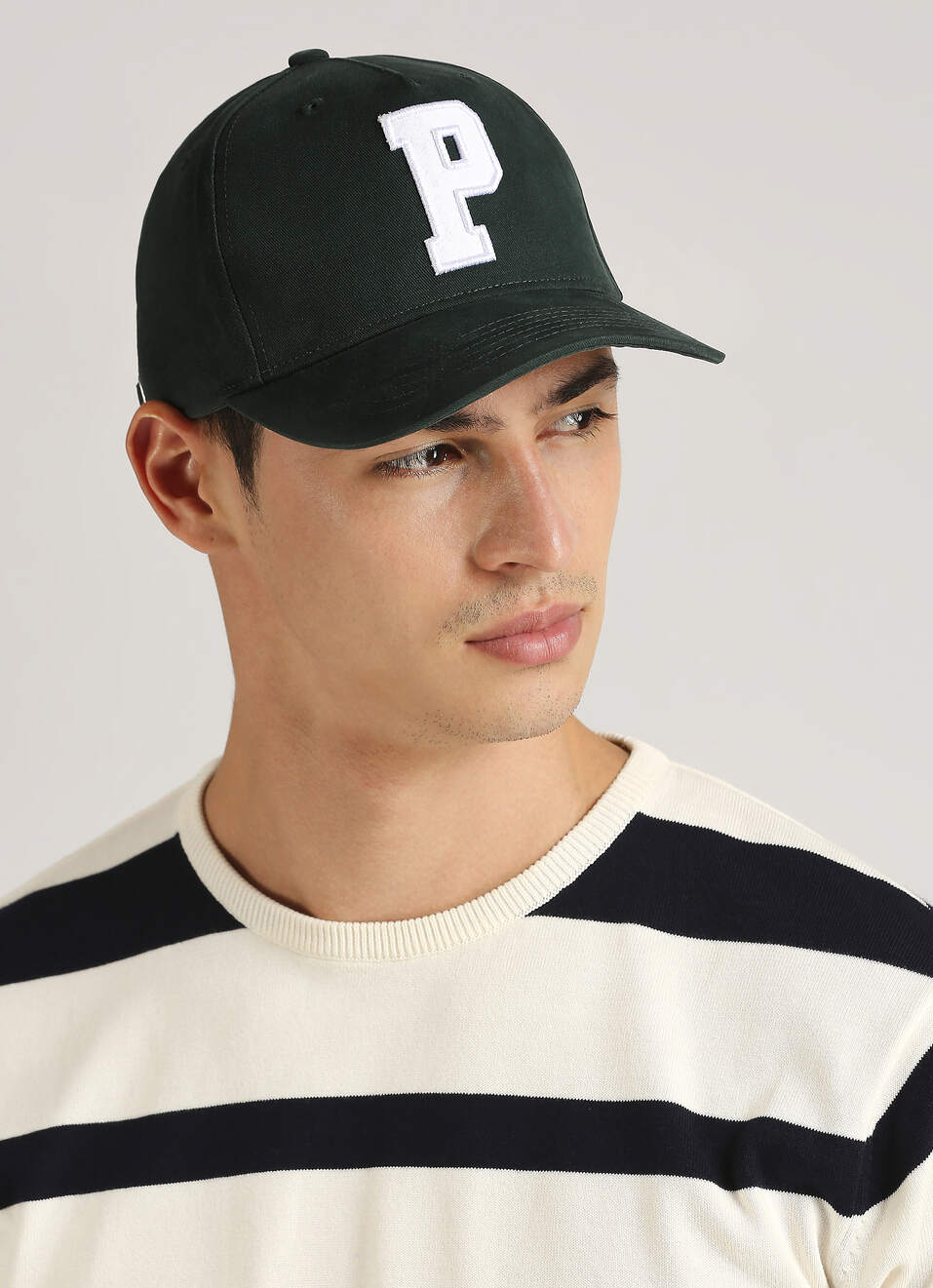 Green Embroidered Baseball Cap, , large image number 2