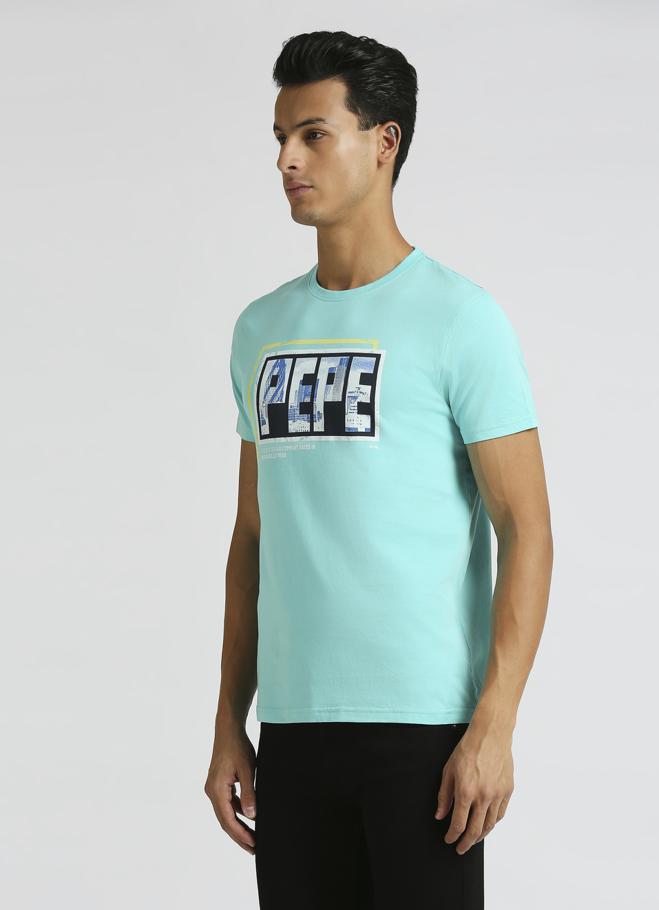 Sea Green Brand Carrier Short Sleeve T-shirt, , large image number 2