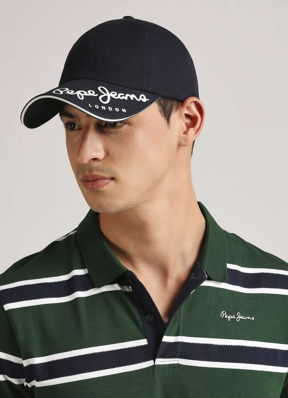 Blue Printed Sports Cap, , large image number 2
