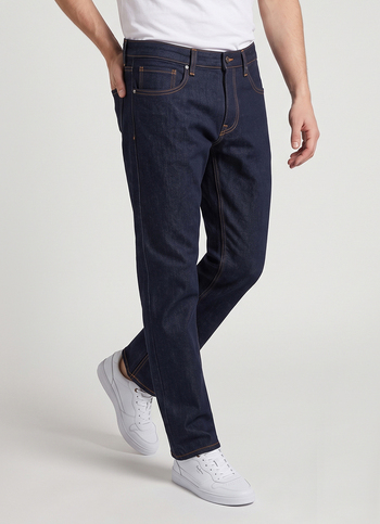 Men Raw Stretchable Bootcut Jeans