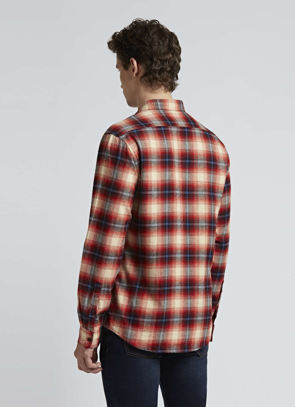Red Checks Full Sleeve Shirt, , large image number 2