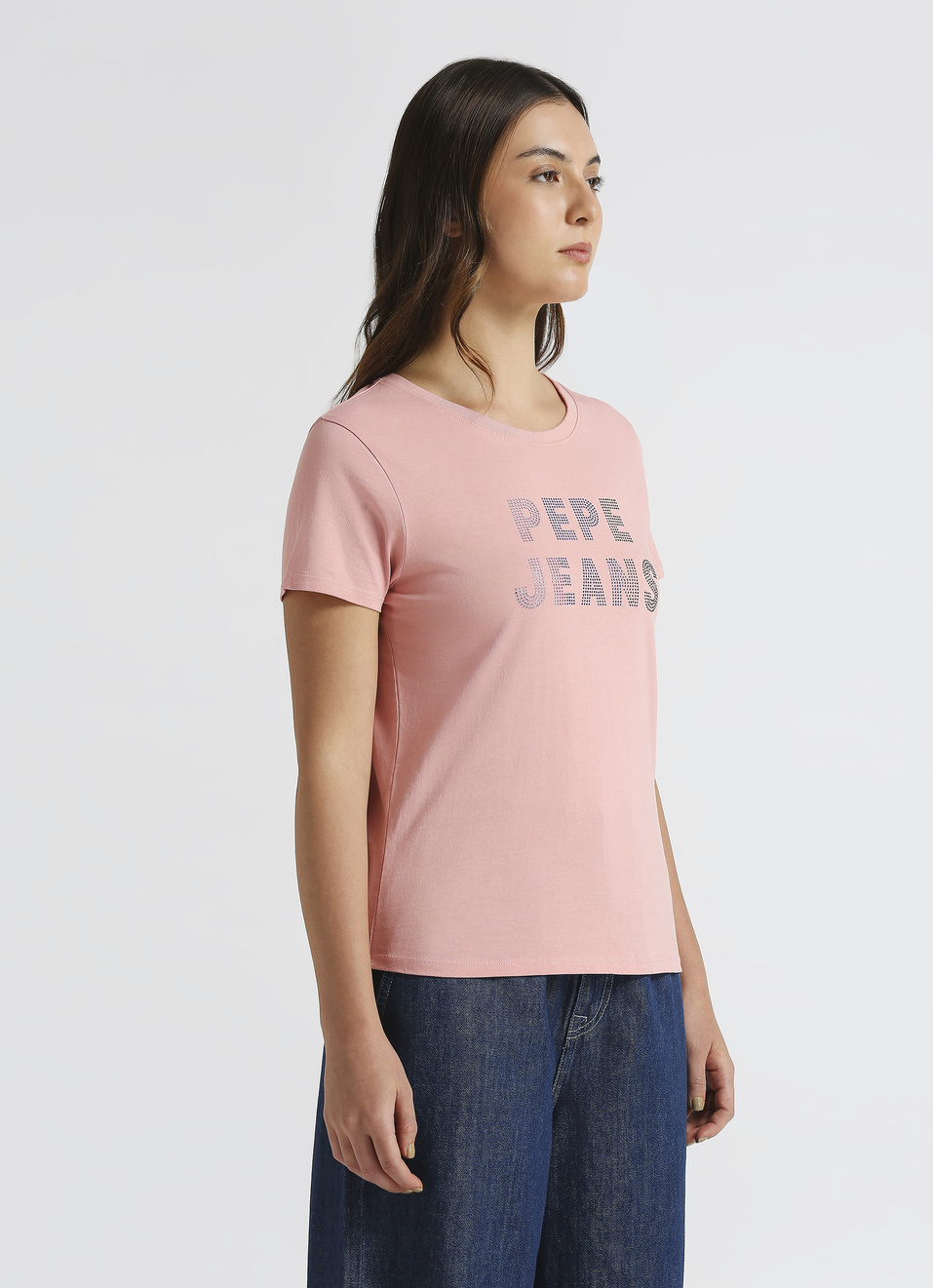 Pink Embellished Short Sleeve T-shirt, , large image number 3