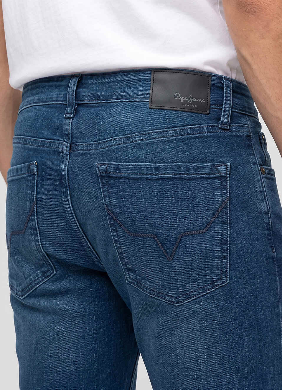 Men Bootcut Mid Rise Stretchable Jeans, , large image number 5