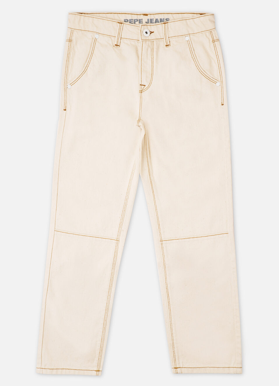 Boys  Blue Mid Waist Wide Leg Jeans, , large image number 0