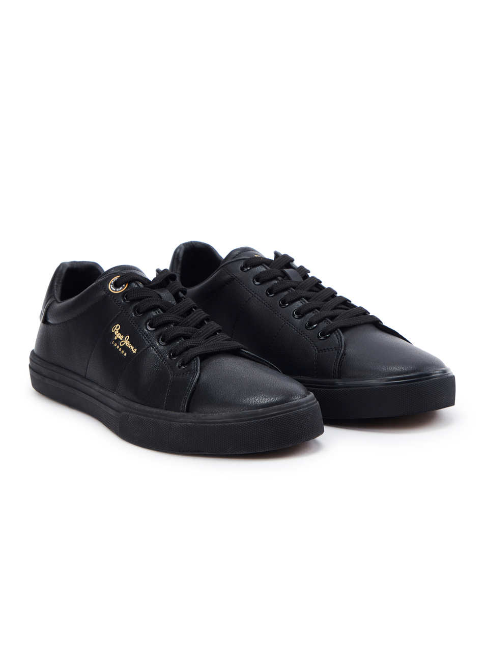 Black Low-cut Anti-skid Cupsole Sneakers, , large image number 2