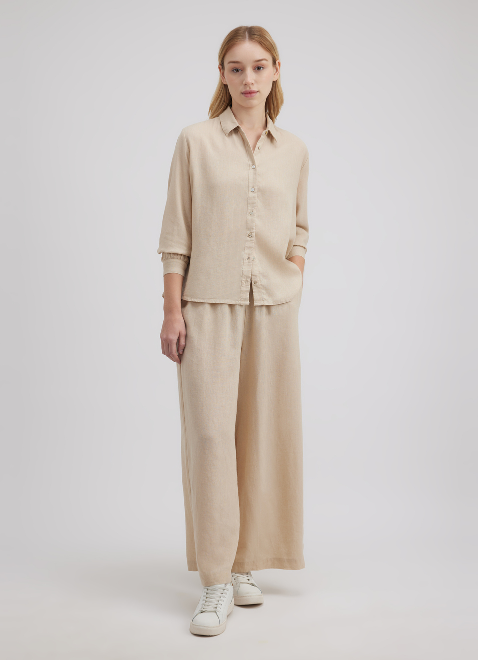 Women Green Full Sleeve Shirt, , large image number 0