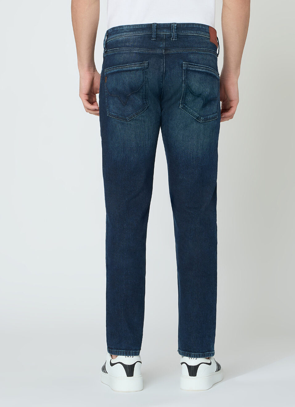 Men Blue Low Rise Slim Fit Gymindigo Jeans, , large image number 3