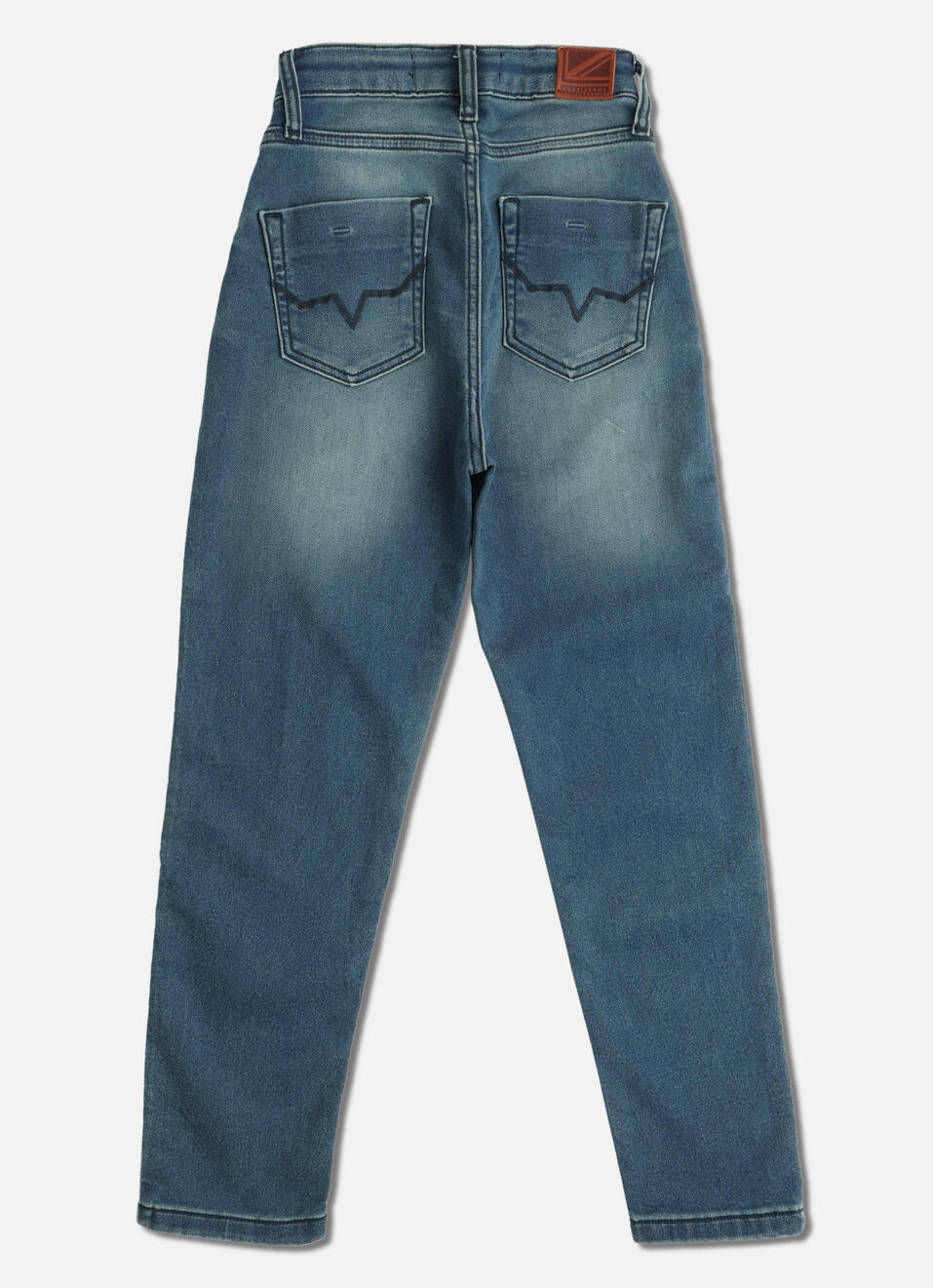 Daze Regular Fit Mid Waist Denim Joggers, , large image number 1
