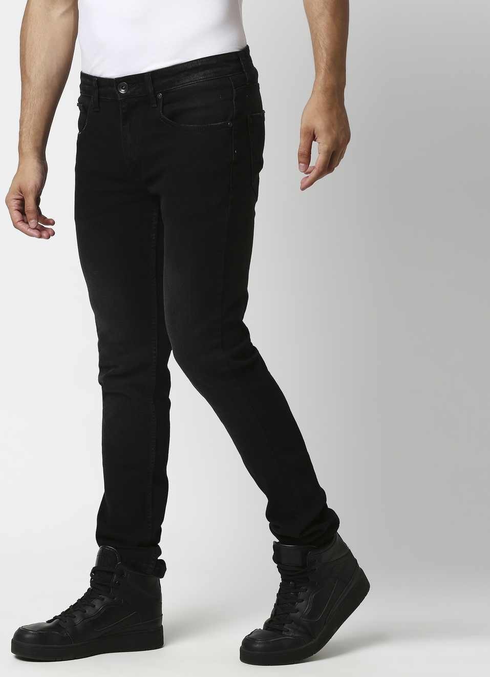 Vapour Slim Fit Mid Waist Jeans, , large image number 3